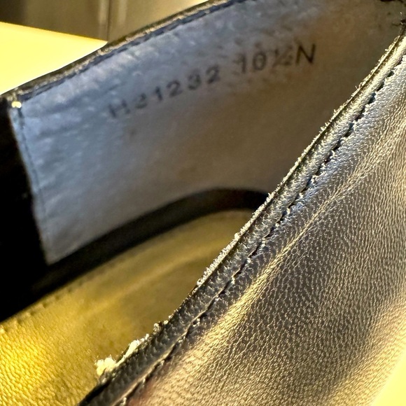 Ros Hommerson Cynthia 10.5 N Vintage Style Black Leather Pumps - Picture 8 of 12